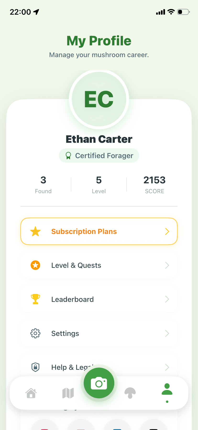 Profile Screen